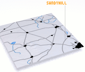 3d view of Sandy Hill