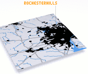 3d view of Rochester Hills