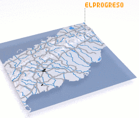 3d view of El Progreso