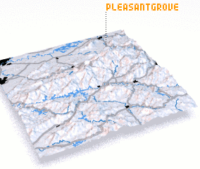 3d view of Pleasant Grove