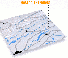 3d view of Galbraith Springs