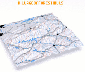 3d view of Village of Forest Hills