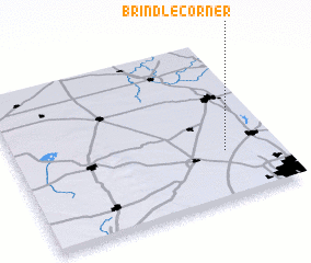 3d view of Brindle Corner