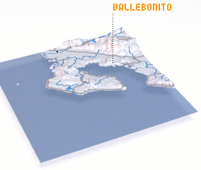 3d view of Valle Bonito