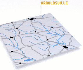 3d view of Arnoldsville