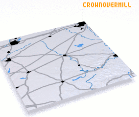 3d view of Crownover Mill
