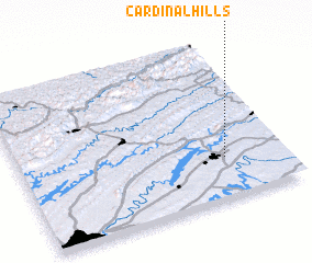 3d view of Cardinal Hills