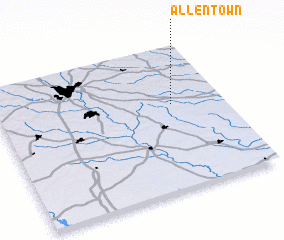 3d view of Allentown