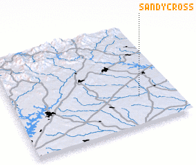 3d view of Sandy Cross