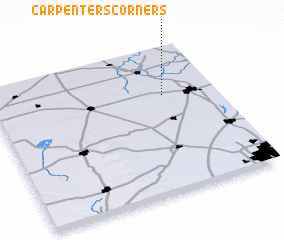 3d view of Carpenters Corners