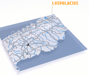 3d view of Los Palacios