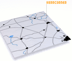 3d view of Kerr Corner