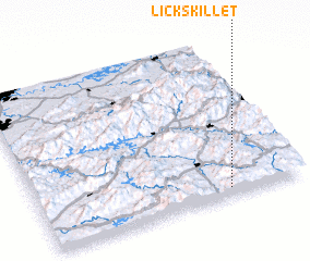 3d view of Lickskillet
