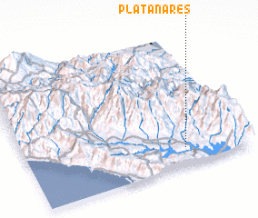 3d view of Platanares