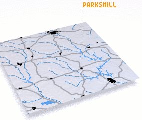 3d view of Parks Mill