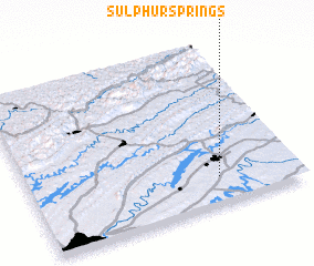 3d view of Sulphur Springs