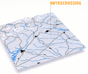 3d view of Hayes Crossing