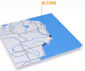 3d view of Alcona