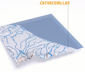 3d view of Catorce Millas