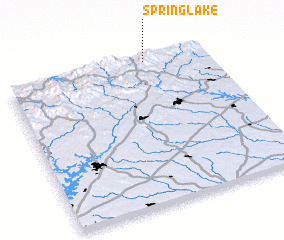 3d view of Spring Lake