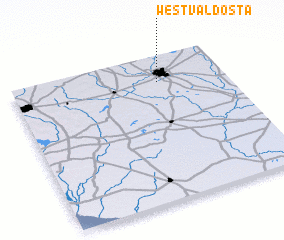 3d view of West Valdosta