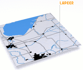 3d view of Lapeer