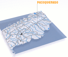3d view of Paso Quemado
