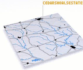 3d view of Cedar Shoals Estates