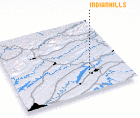3d view of Indian HIlls