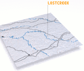 3d view of Lost Creek