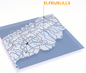 3d view of El Frijolillo