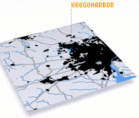 3d view of Keego Harbor