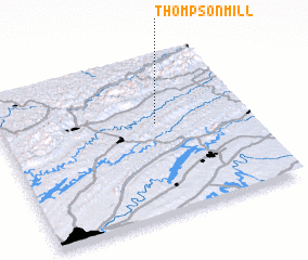 3d view of Thompson Mill