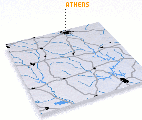 3d view of Athens