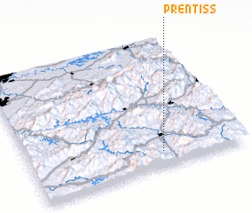 3d view of Prentiss