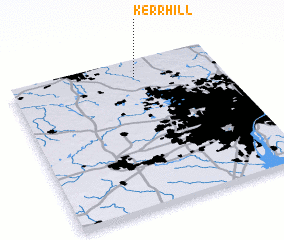 3d view of Kerr Hill