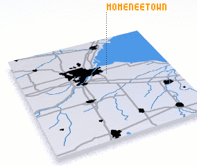 3d view of Momeneetown