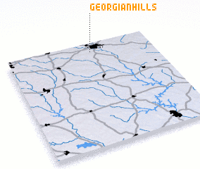 3d view of Georgian Hills