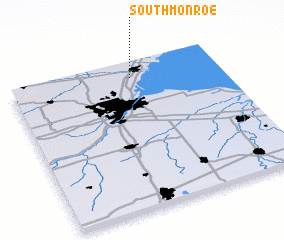 3d view of South Monroe