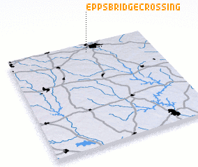 3d view of Epps Bridge Crossing