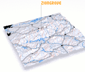 3d view of Zion Grove