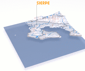 3d view of Sierpe