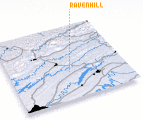 3d view of Raven Hill