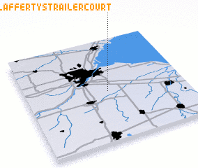 3d view of Laffertys Trailer Court