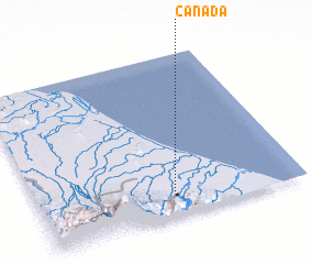 3d view of Canadá