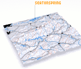 3d view of Seaton Spring