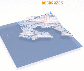 3d view of Dos Brazos