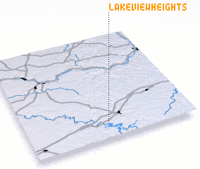 3d view of Lakeview Heights