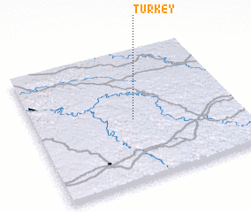 3d view of Turkey