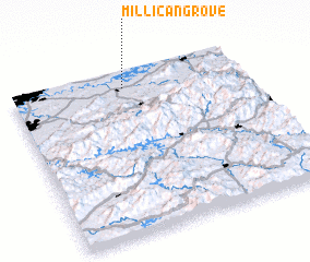 3d view of Millican Grove